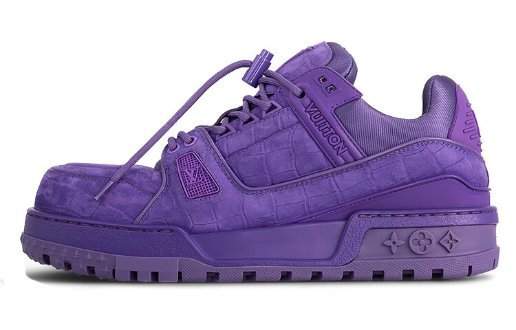 

Кроссовки Louis Vuitton Maxi Trainer Maxi, фиолетовый