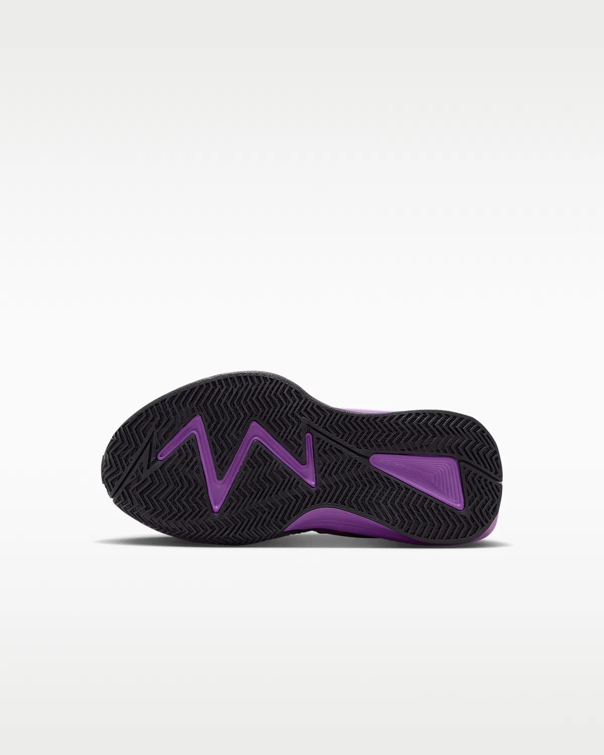 Кроссовки баскетбольные Nike S.T. Dynamite для маленьких детей, Black/Bright Violet/Total Orange/Metallic Silver — фото 2