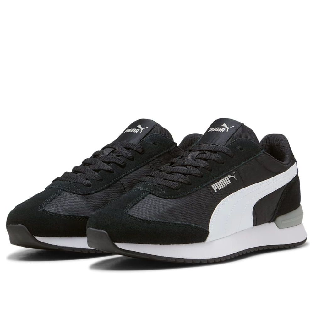 Кроссовки PUMA R78 Wind MU 'Black White' — фото 2