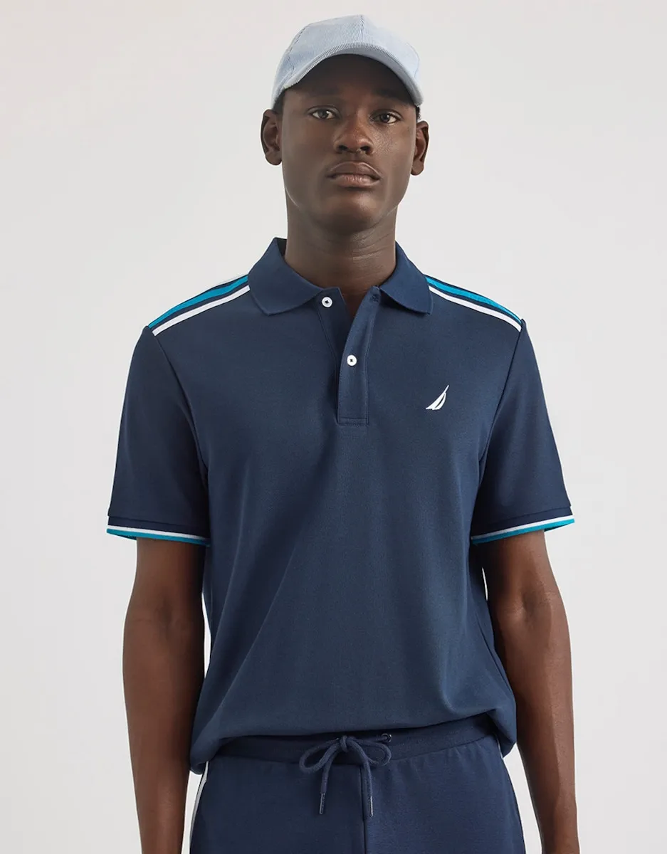 

Мужская классическая футболка с коротким рукавом Nautica, синий