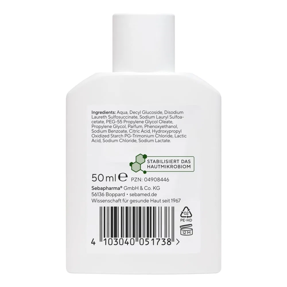 Шампунь Sebamed Every Day, 50 мл, для чувствительной кожи головы Sebamed, White — фото 2
