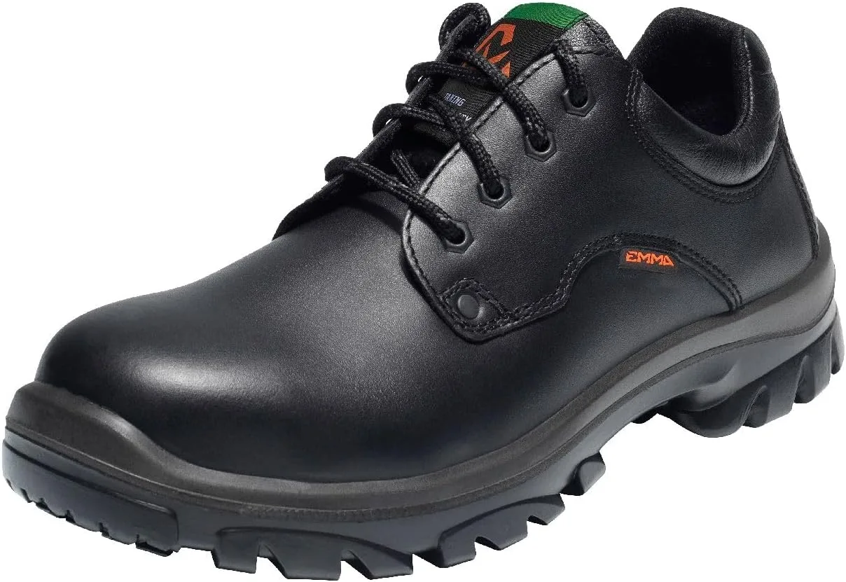 Защитная обувь Emma - Schwartz O2 LO Мужская защитная обувь из полиуретана/SRC - Tom Emma Safety Footwear, черный