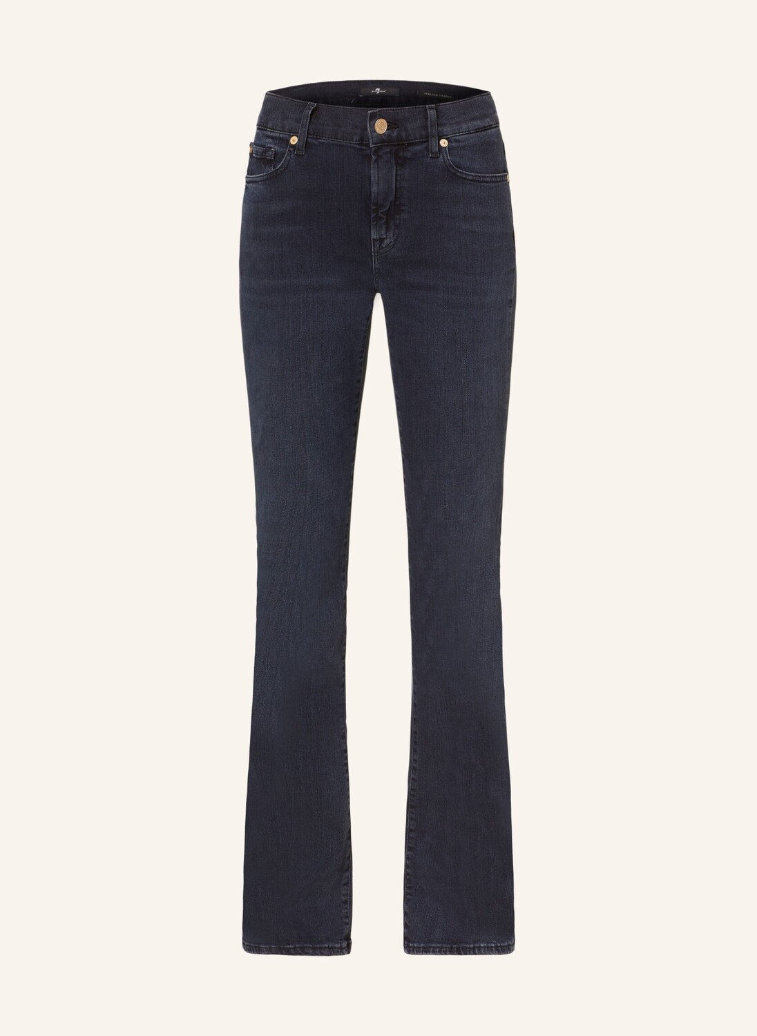

Джинсы Bootcut, узкая иллюзия 7 For All Mankind, синий