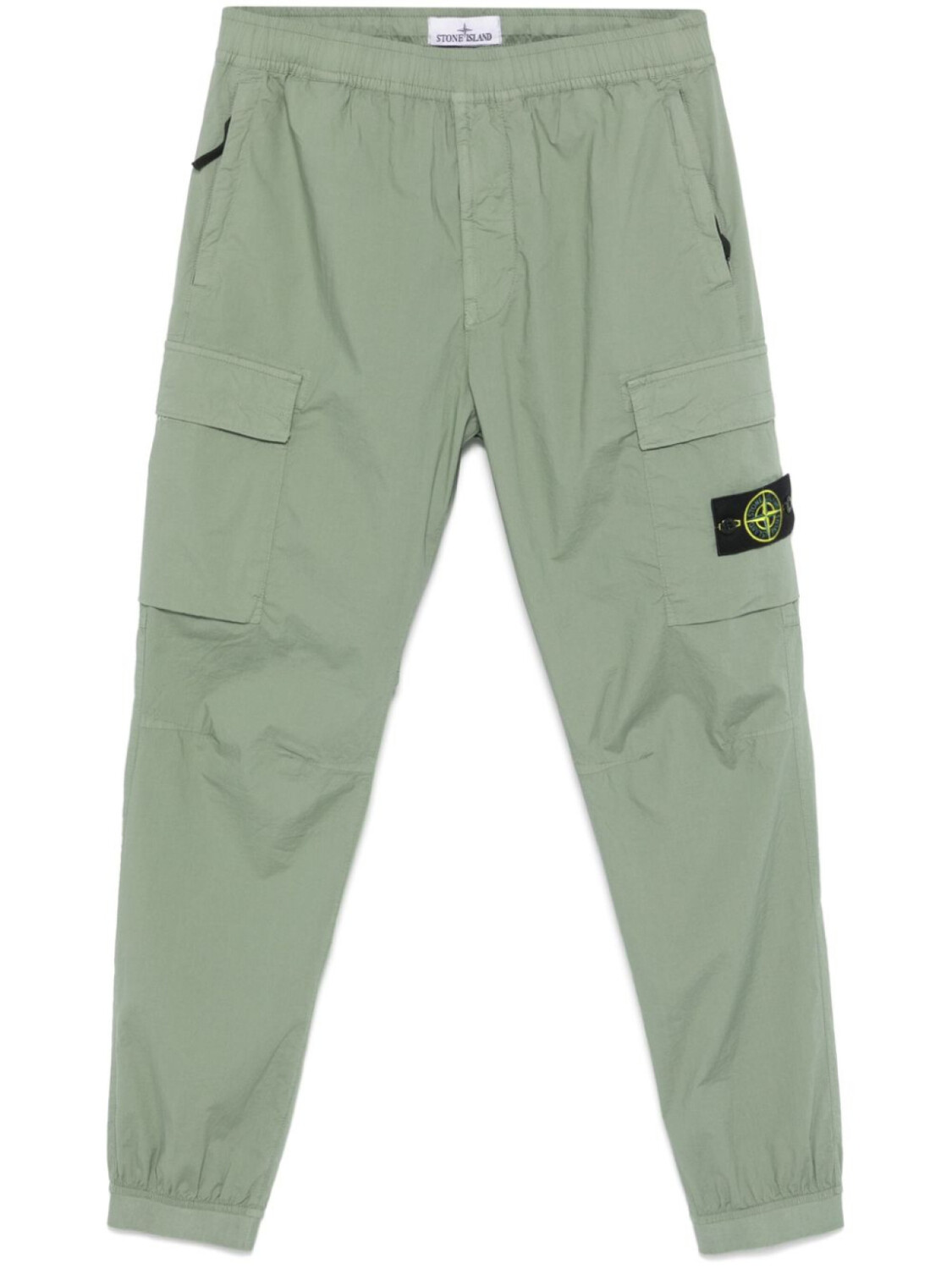 

Stone Island брюки с нашивкой Compass, зеленый