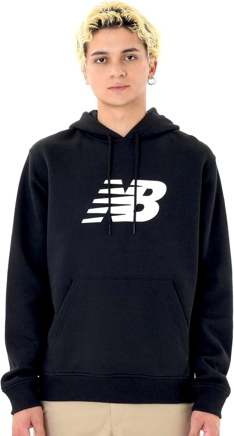 

Мужская спортивная толстовка New Balance Sport Essentials Core Sweat Hoodie (MT43904), черный