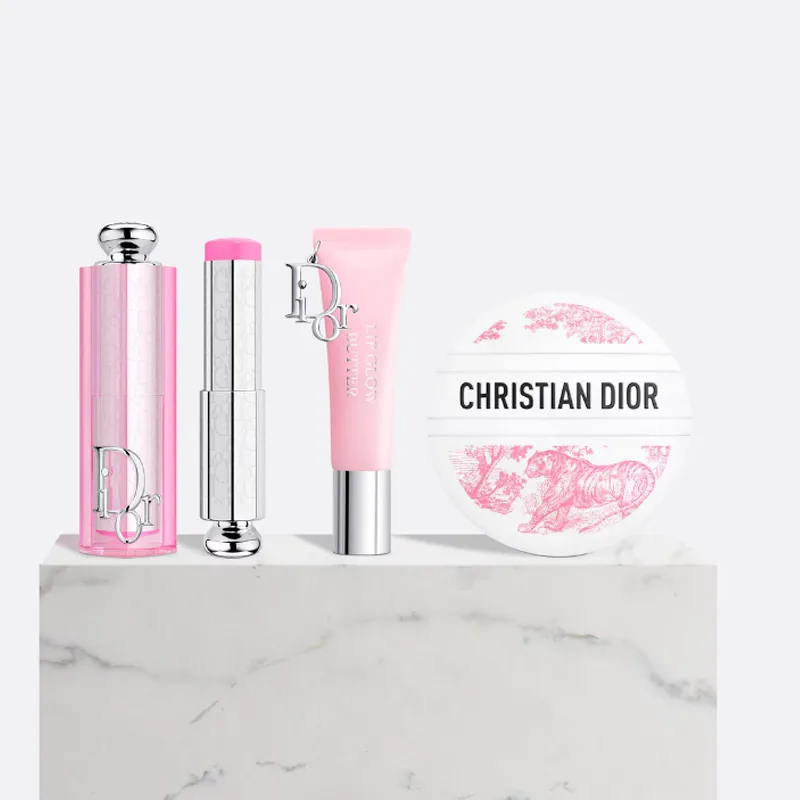 DIOR Набор косметики для лица: крем, бальзам для губ, румяна, Three-Piece Set: Pattern Multi-Purpose Moisturizer 50ml+Soothing Lip Balm #101+Rose Revitalizing Blush Stick #001 — фото 3