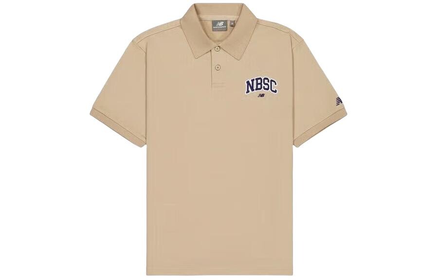 

Мужская рубашка поло NBSC цвета хаки New Balance, хаки