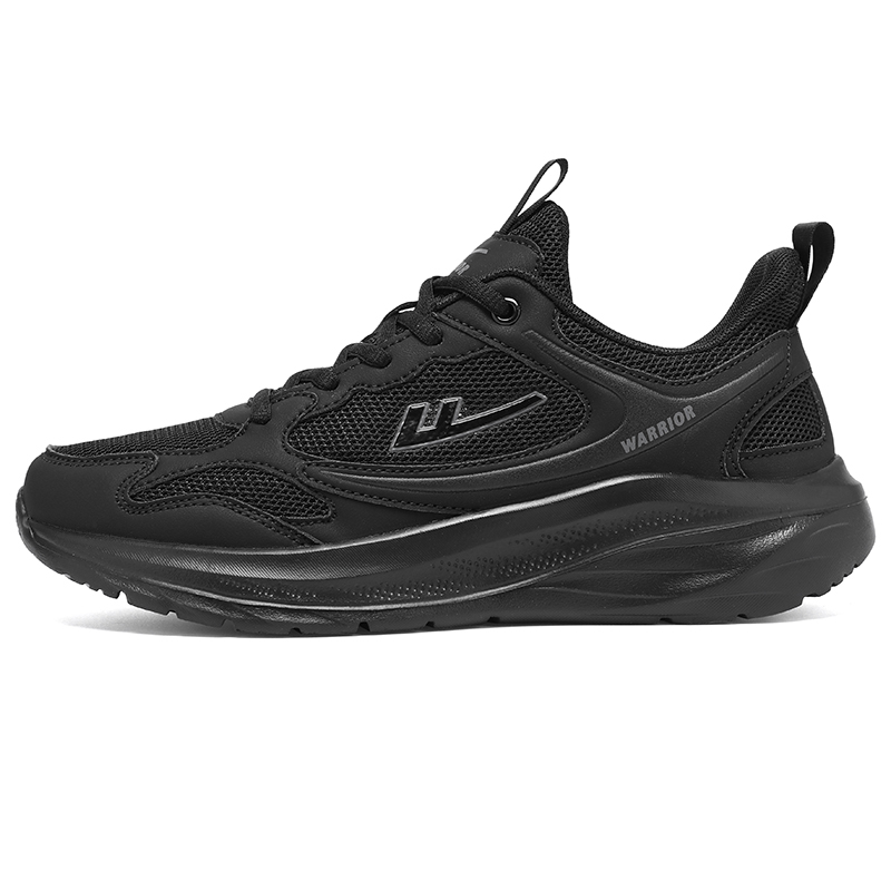 

Прочные дышащие легкие низкие повседневные беговые кроссовки Unisex Black Warrior, цвет Black Warrior