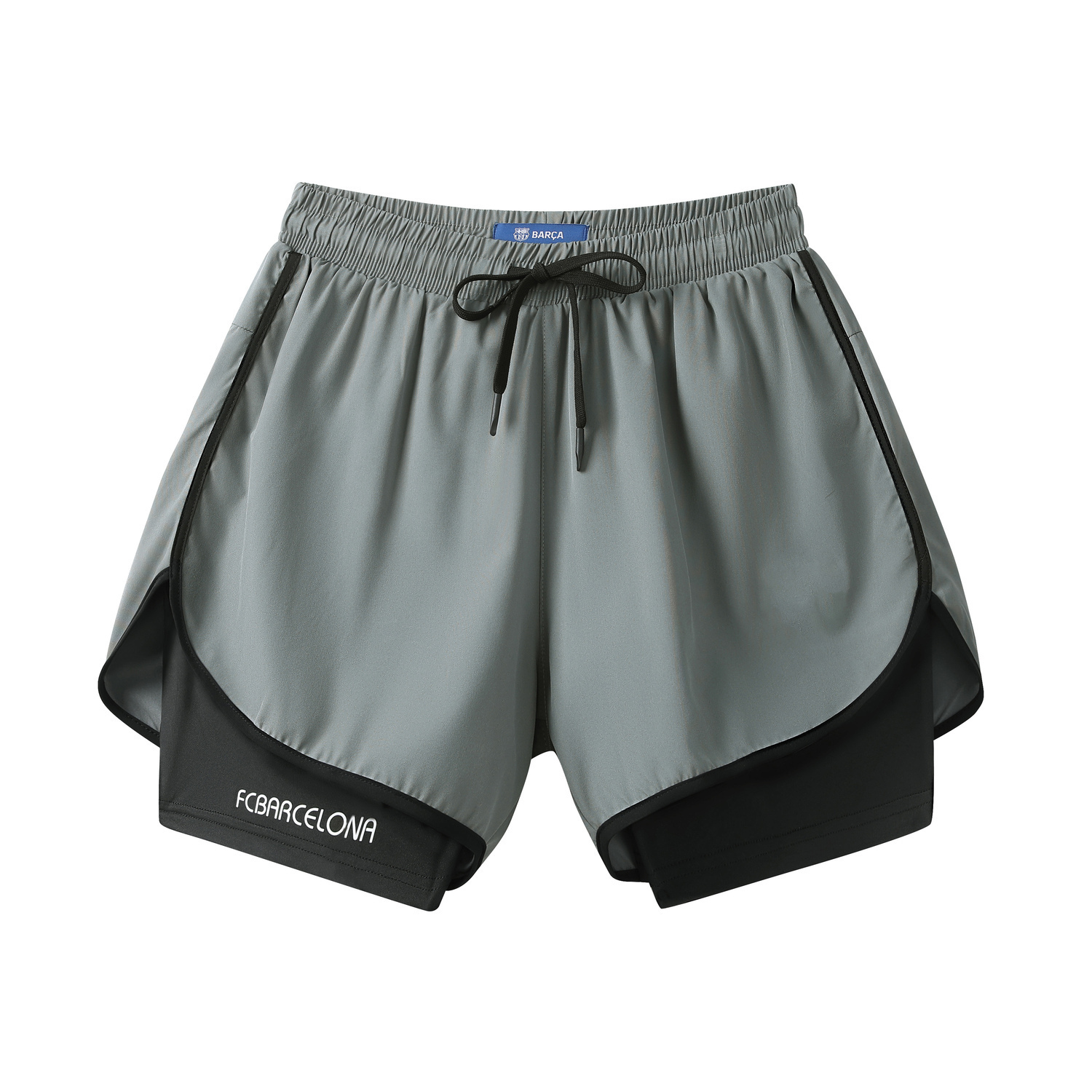 

Повседневные шорты унисекс FCB ARCELONA, серо-зеленый