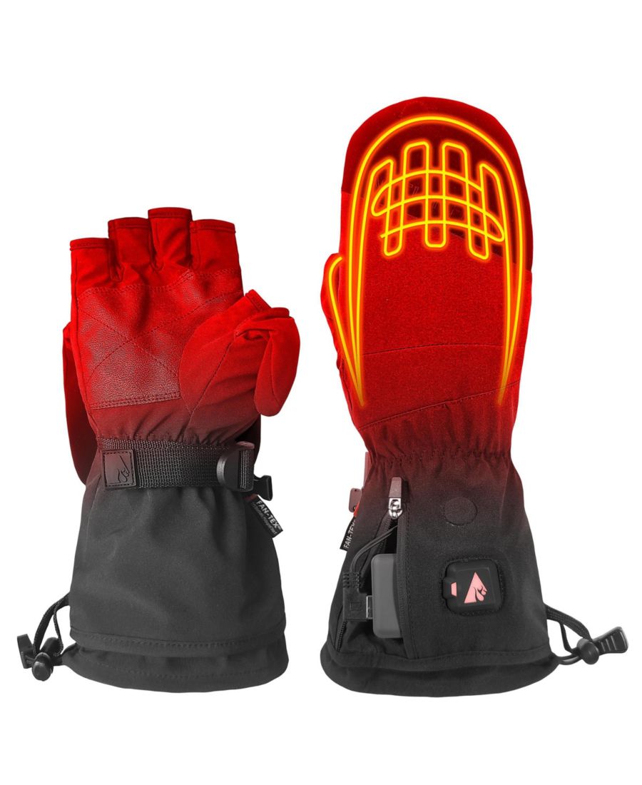

Мужские перчатки Glomitt с подогревом, 5 В, черные, размер XXL ActionHeat, Black