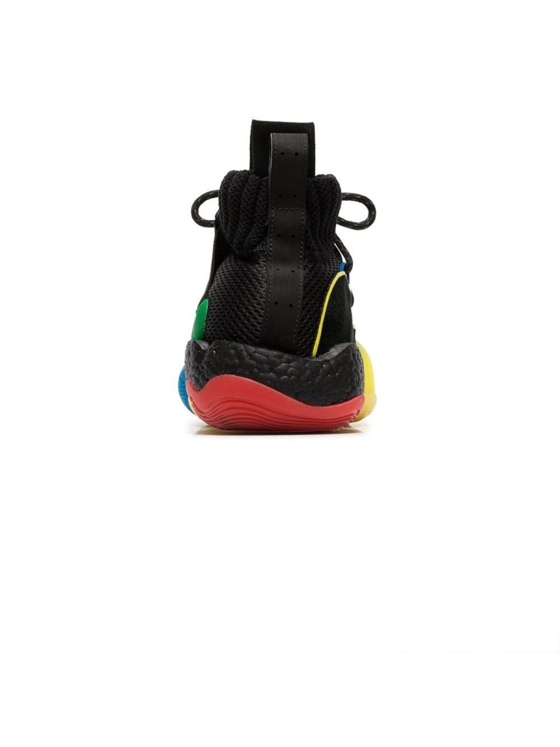 Кроссовки Adidas Originals x Pharrell Williams Crazy Byw LVL, черный/желтый — фото 4