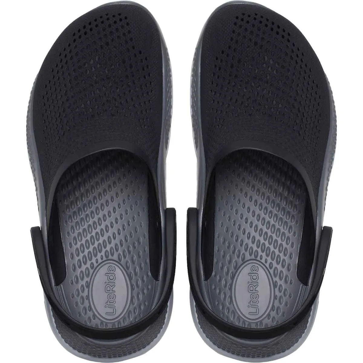 Унисекс сабо Literide 360 Clog Crocs, черный/серый — фото 3