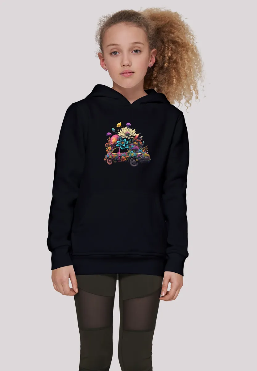 

Толстовка F4NT4STIC "Flower Car Hoodie", принт, черный