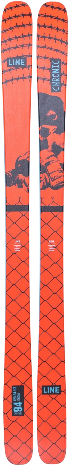 

Новая линейка 2026 года: лыжи Chronic 94, длина 171 см