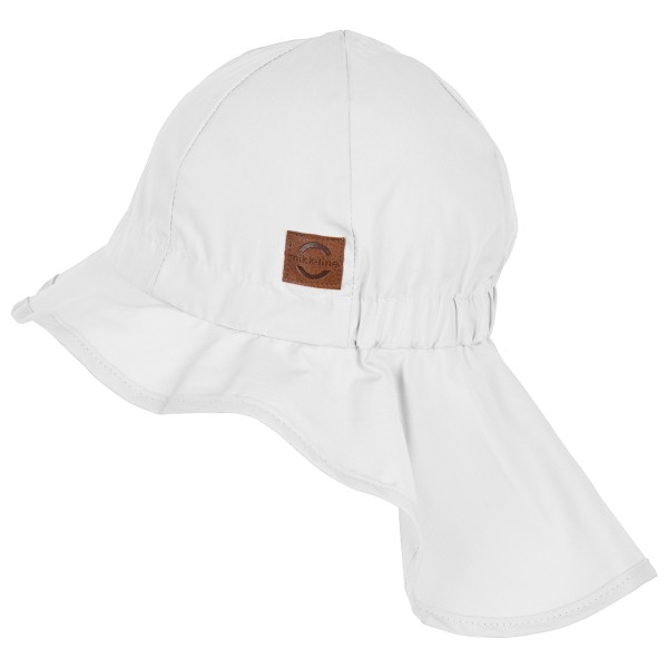 

Детская летняя шапка с длинным горлом, однотонная - кепка Mikk-Line, белый