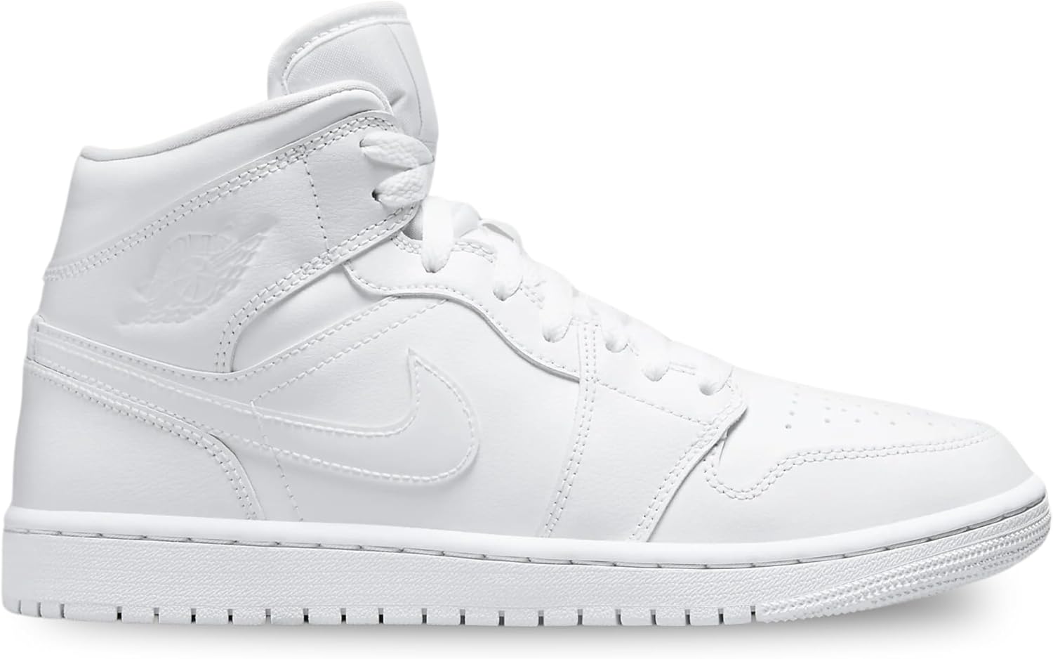 Мужские баскетбольные кроссовки Nike Air Jordan 1 Mid, белый — фото 2