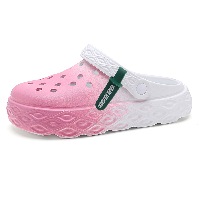 

URBAN AUTHENTIC Клоги унисекс бело-розовые, цвет White Pink