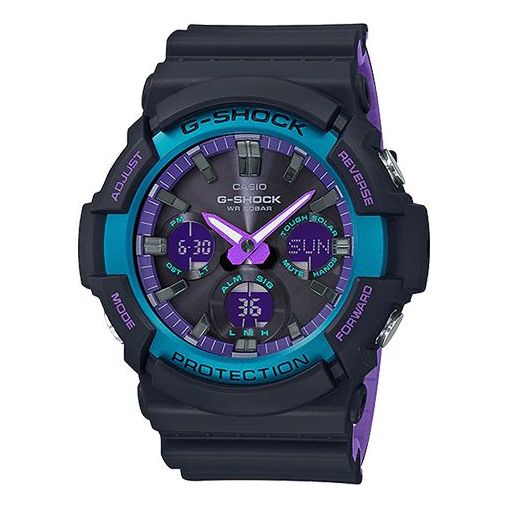 

Часы CASIO G-Shock Analog-Digital 'Black Blue', черный