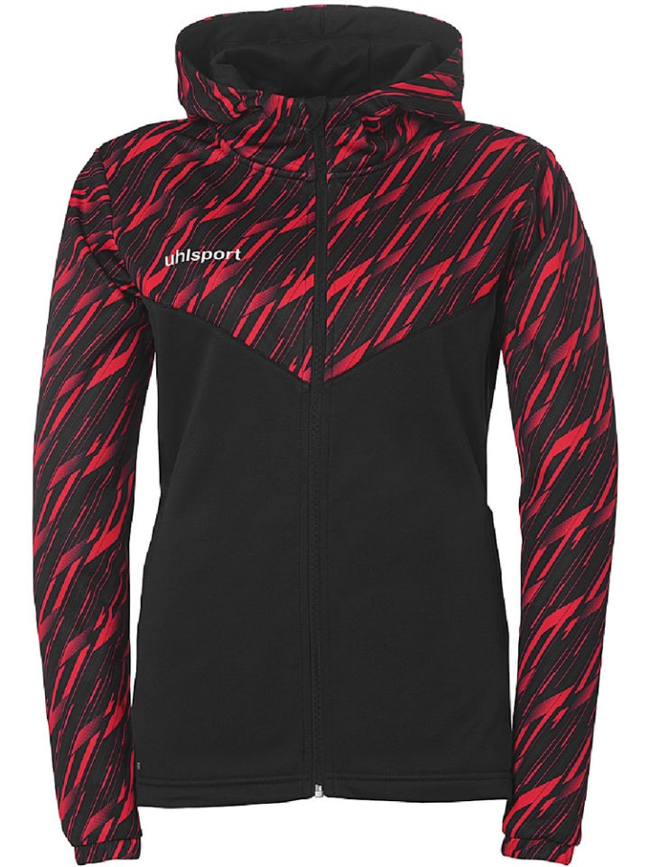 

Женская тренировочная куртка Progressive 28 Multi Hood черного цвета uhlsport