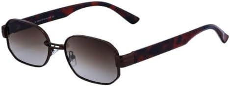 

Прямоугольные панк-солнцезащитные очки для женщин, винтажные солнцезащитные очки в металлической оправе для мужчин, классические маленькие квадратные солнцезащитные очки MTZJH, C2brown