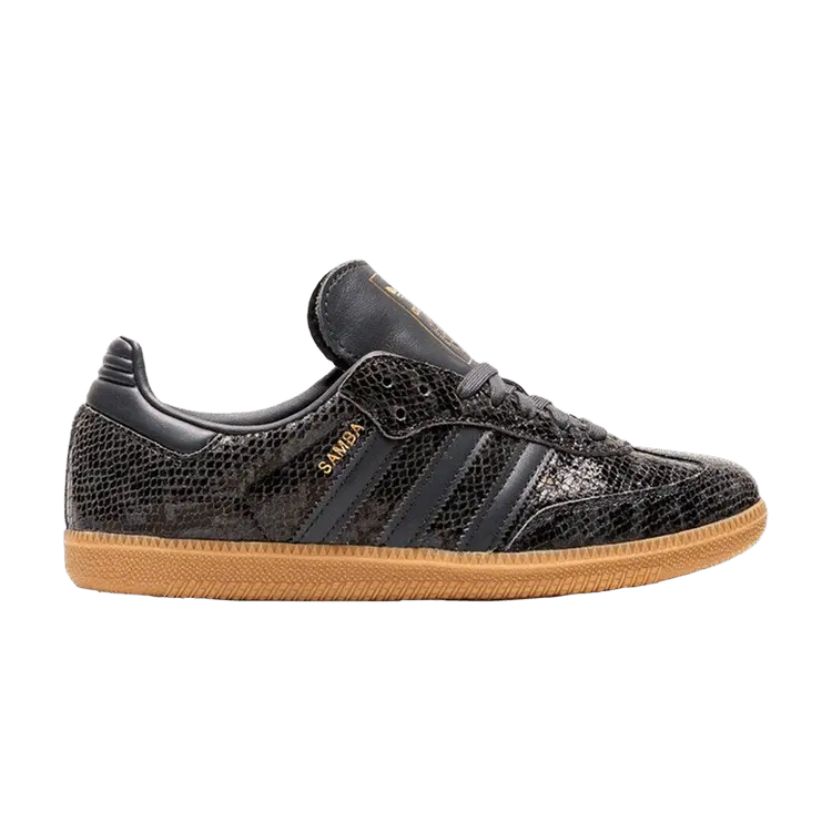 Кроссовки Adidas Wmns Samba OG, Snakeskin Pack - Black