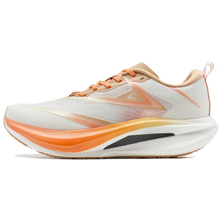 

PEAK Мужские беговые кроссовки State Pole с амортизацией и поддержкой низкие гоночные цвет слоновая кость оранжевый, цвет Ivory Orange