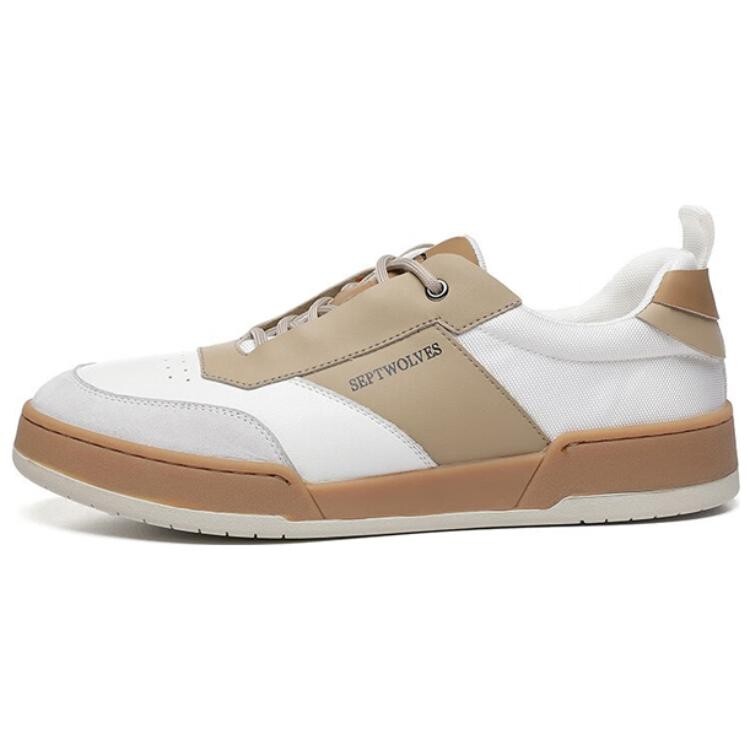 

Кроссовки мужские Lifestyle Shoes Men Low-Top Septwolves, цвет White/Apricot
