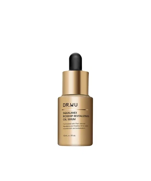 Сыворотка Dr.Wu — Масляная восстанавливающая с розой шиповника Squalane Ex Rosehip Revitalizing Oil Serum, 15 мл — фото 2