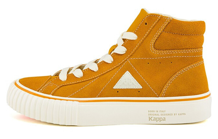 

Кроссовки Kappa Skateboard Shoes Unisex High-Top Yellow White