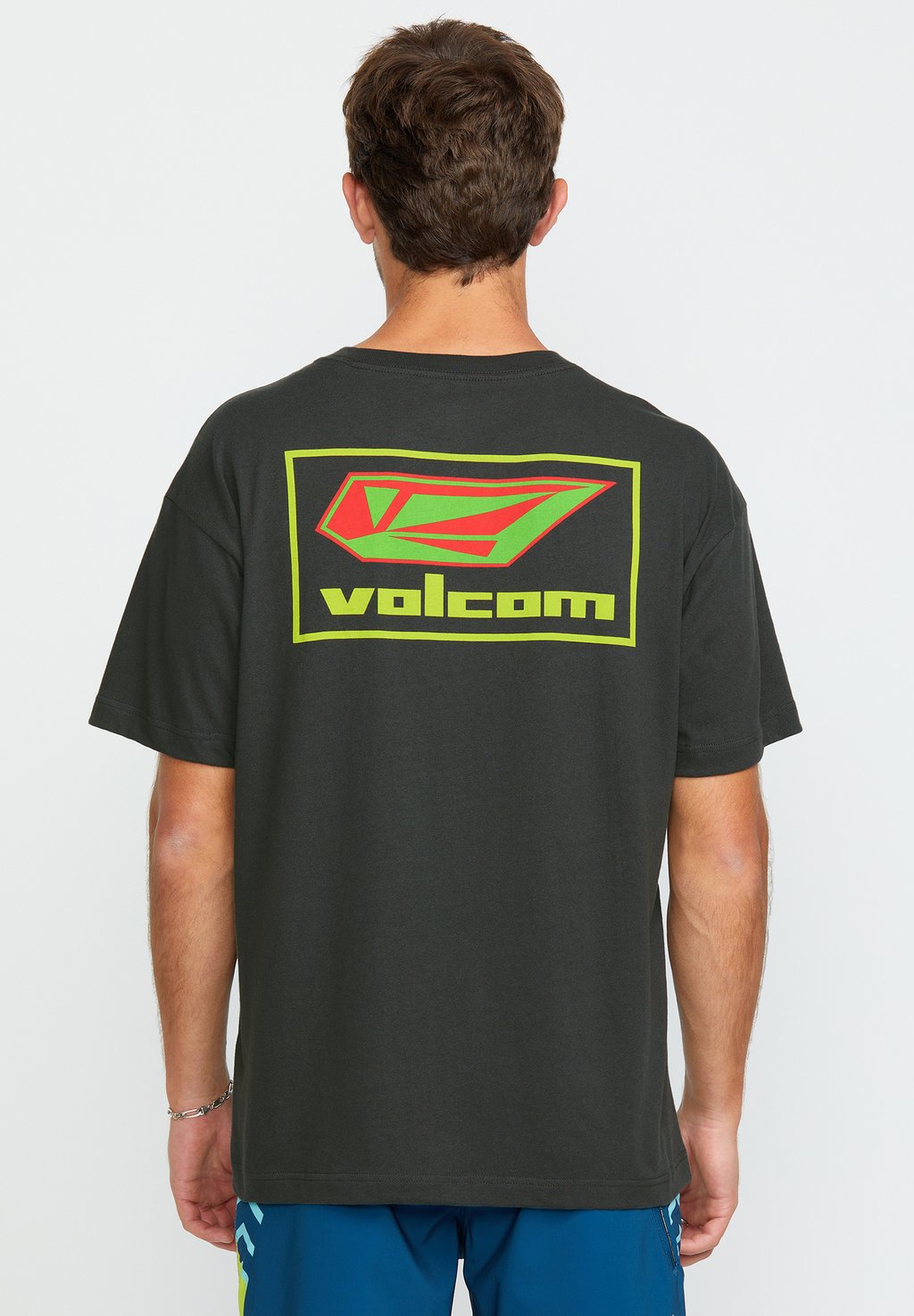 

Футболка с принтом TEE SURF VITALS MODSTONE Volcom, серый