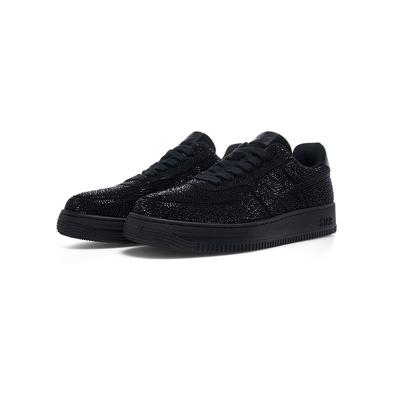 Кроссовки starwalk soldier Skateboarding Shoes Unisex Low-top Black, черный — фото 3