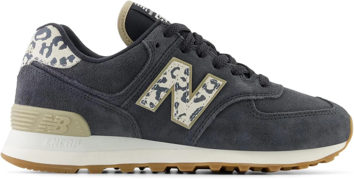 Кроссовки New Balance Kids 574 New-b V2, Charcoal Black — фото 2