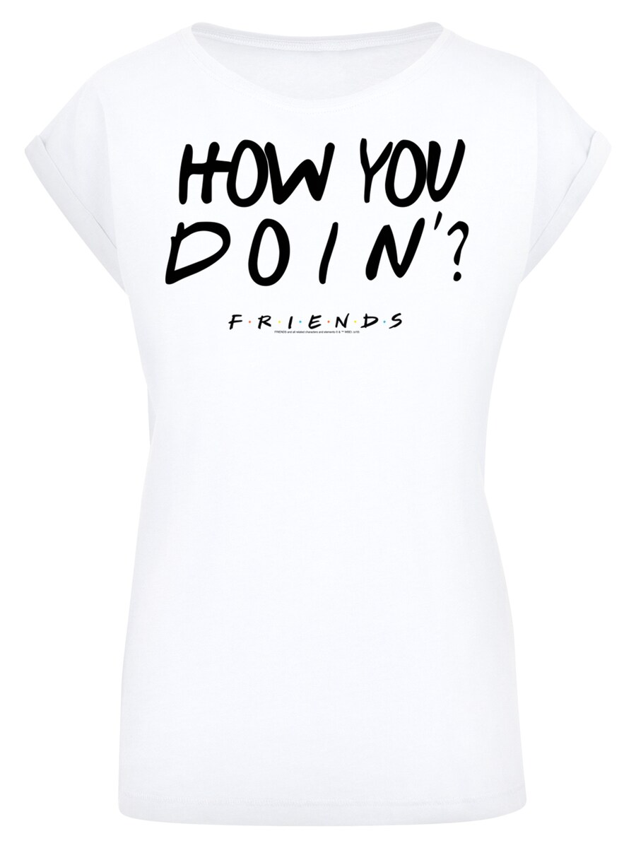 

Рубашка F4NT4STIC Friends How You Doin, белый