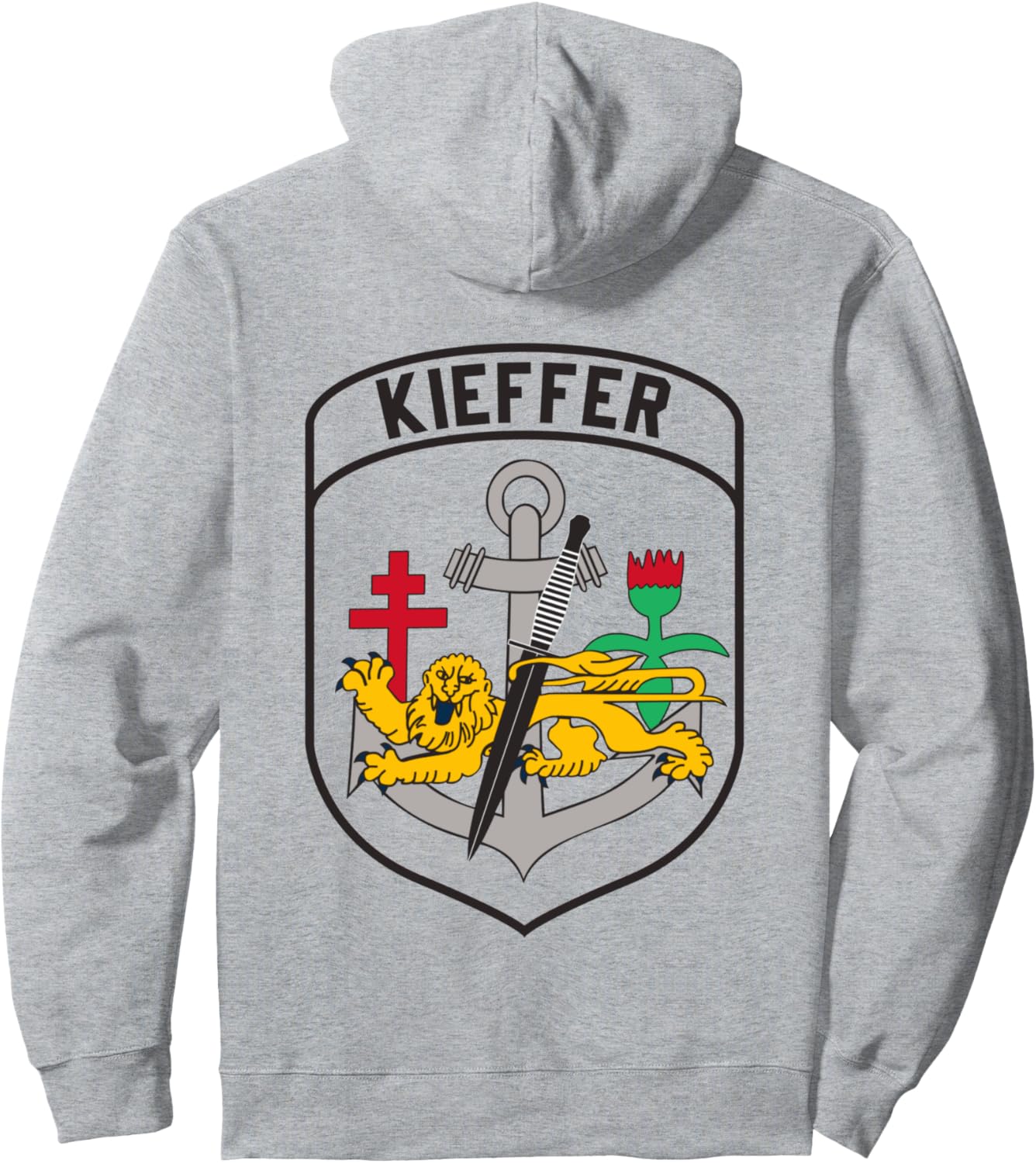 

Толстовка Kieffer Commando French Special Forces Military Hoodie, серая Forfusco Commando Kieffer France Fusilier, Серый, Толстовка Kieffer Commando French Special Forces Military Hoodie, серая Forfusco Commando Kieffer France Fusilier