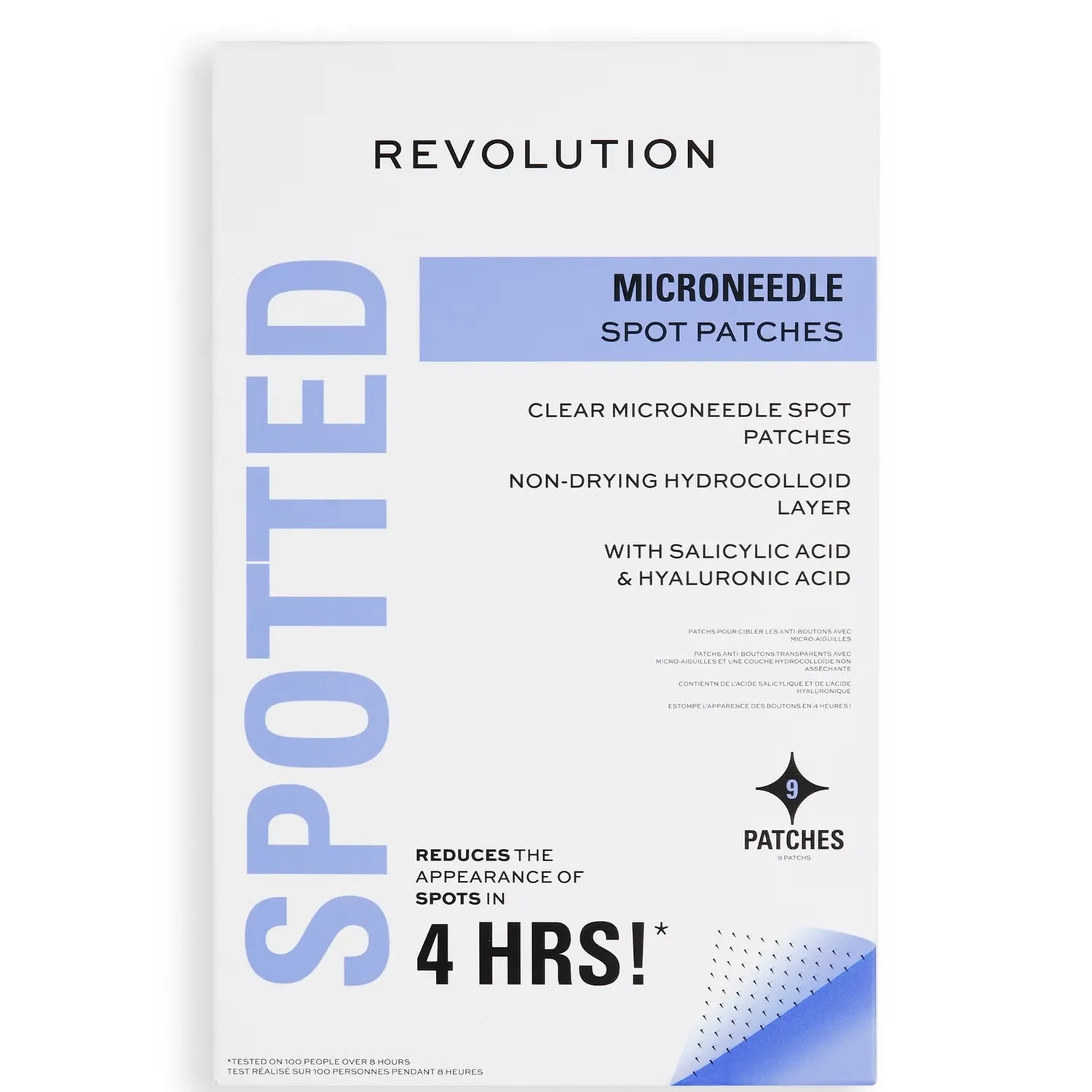 

Гидроколлоидные точечные патчи Revolution Skin Microneedle, 9 шт. Revolution Skincare