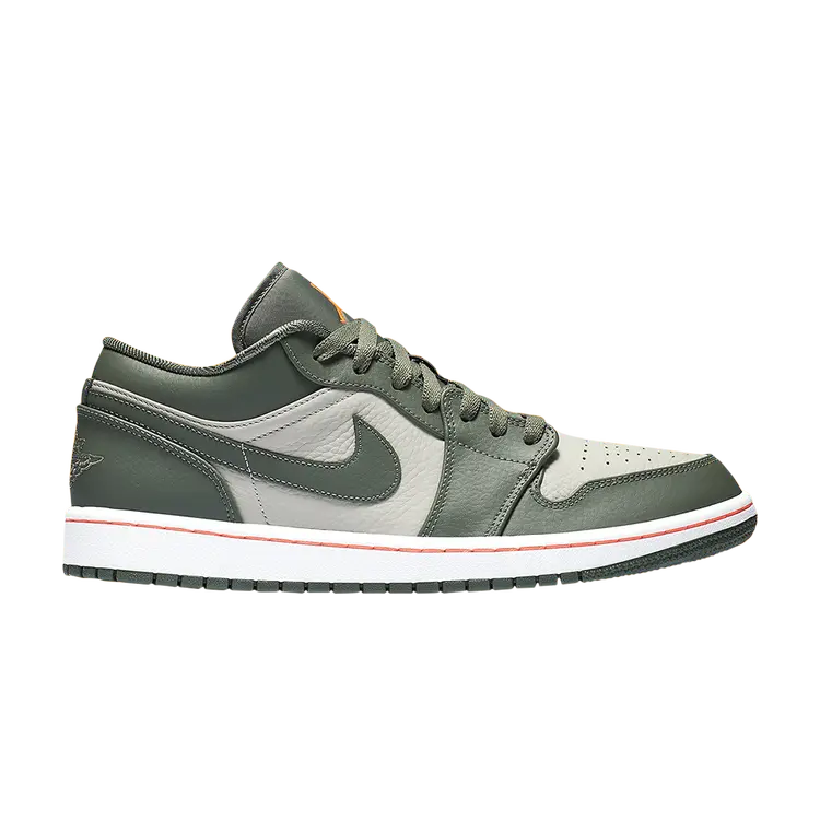

Кроссовки Air Jordan 1 Low 'Military Green', зеленый