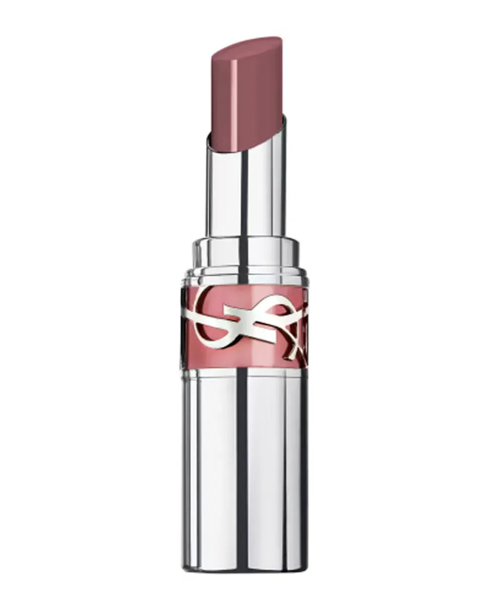 Помада для губ с эффектом влажного блеска Loveshine Yves Saint Laurent, 203 Blushed Mallow