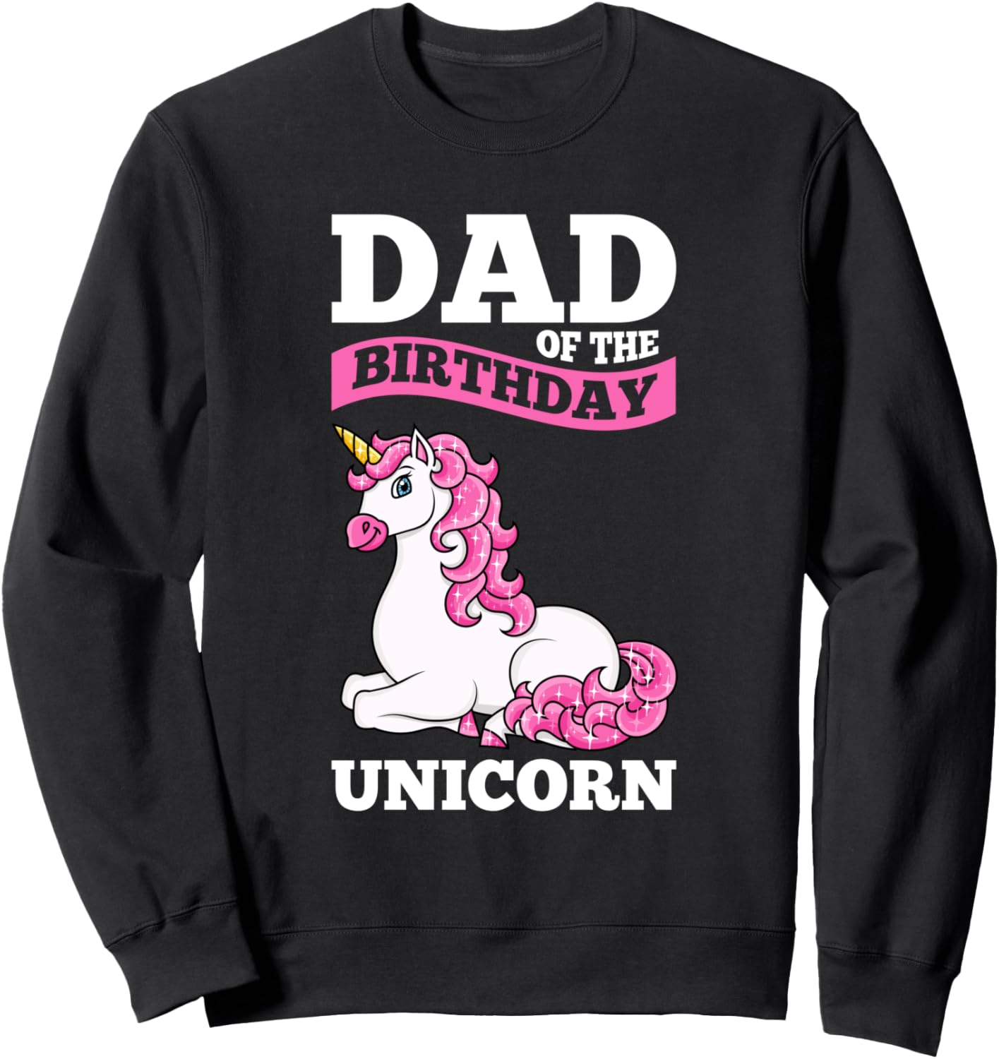 

Папа именинника единорог, толстовка с единорогом Unicorn Lover Unicorn Merch Gifts, черный