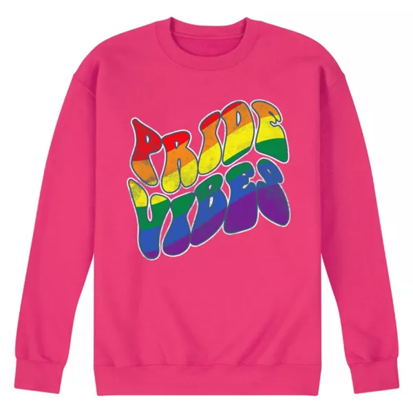 

Мужская флисовая толстовка Pride Vibes Licensed Character, пурпурный
