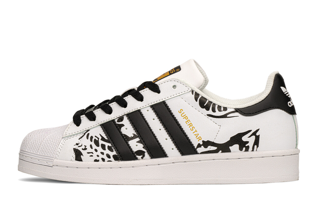 

Кроссовки adidas originals Superstar Series Skateboarding Shoes Unisex Low-top Black/white, черный/белый