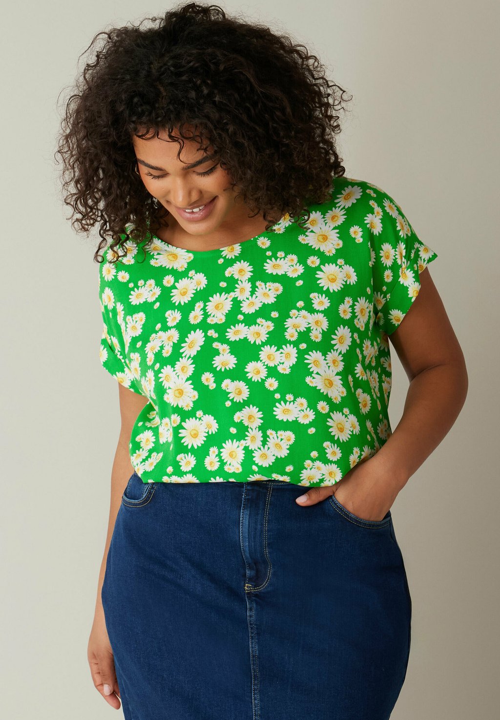 

Блуза DAISY PRINT Evans, зеленый