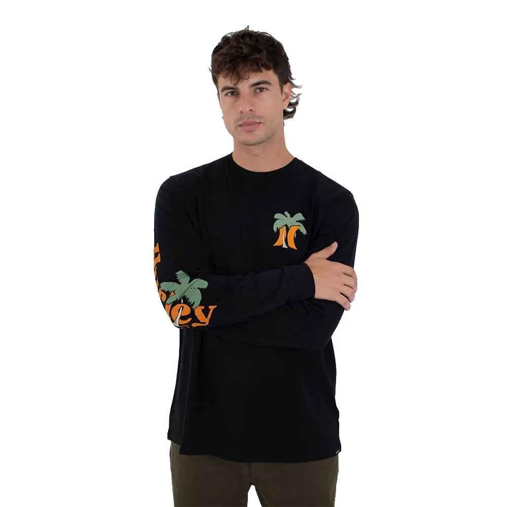 

Футболка с длинным рукавом Hurley OZ, черный