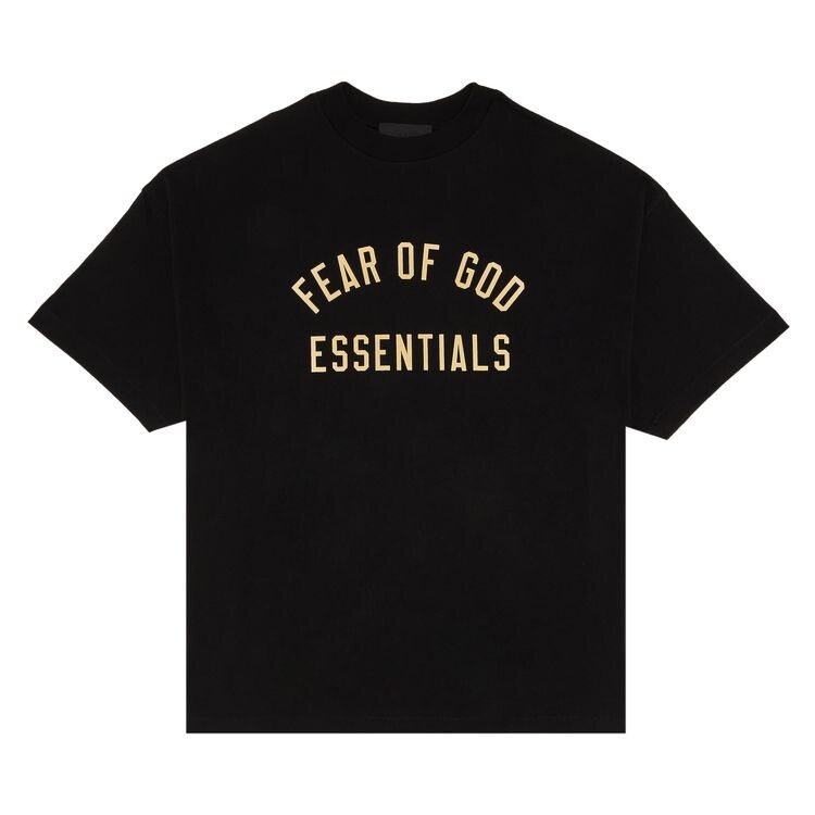 

Футболка Fear of God Essentials Jersey Crewneck Tee Black, черный