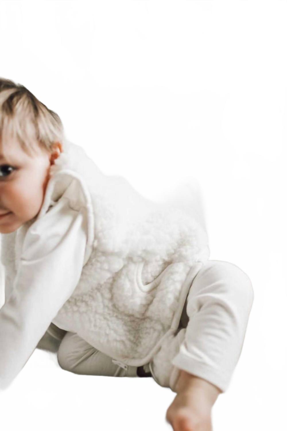 

Детские штаны натурального белого цвета A Basic Brand