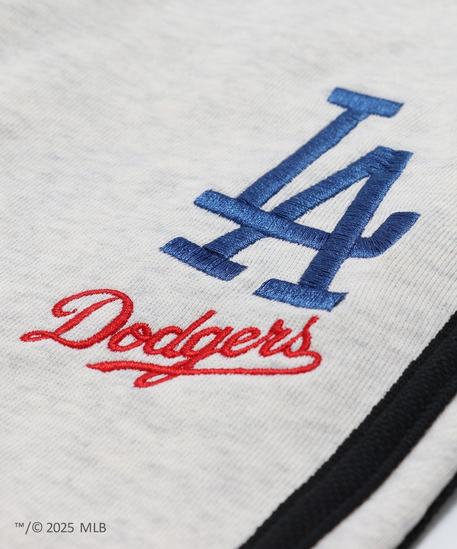 Спортивные штаны с логотипом Mlb, Dodgers/Oatmeal — фото 3
