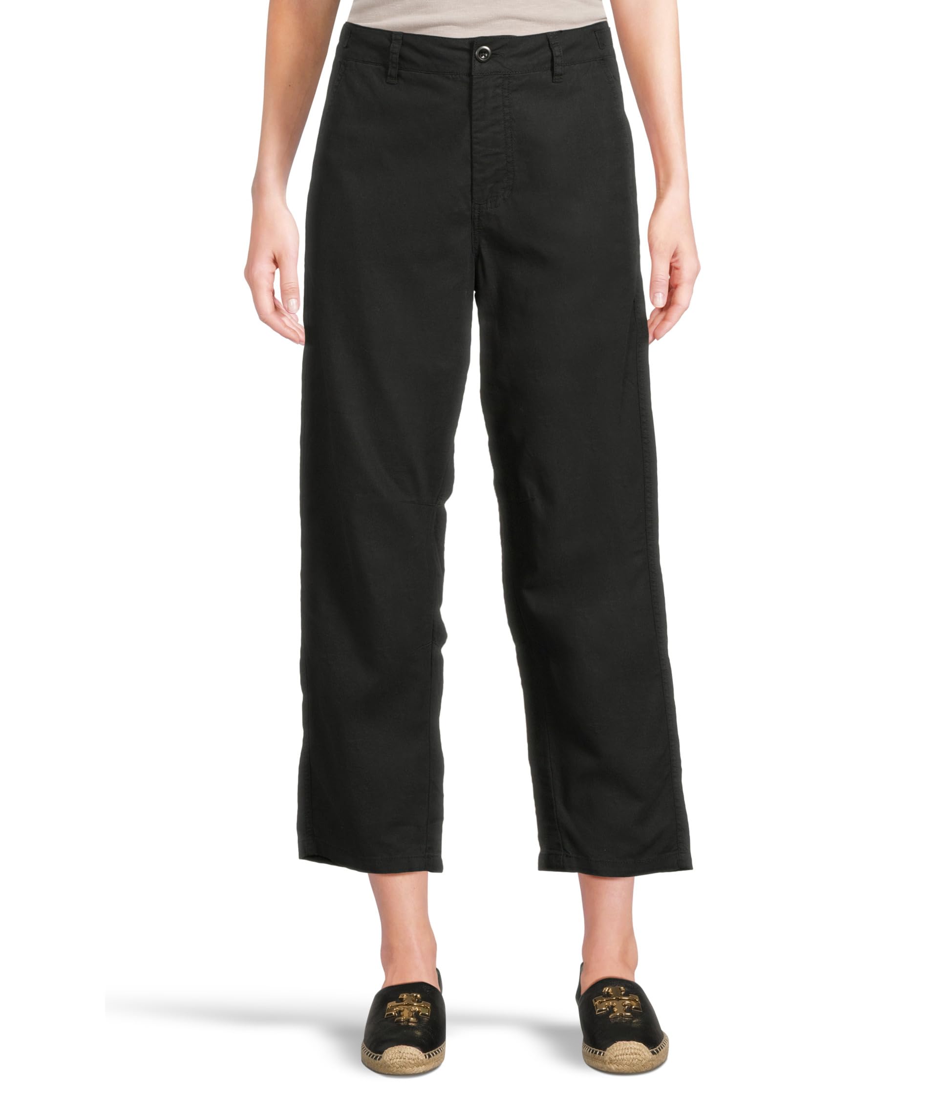 

Брюки Michael Stars Sal Barrel Leg Pants, черный