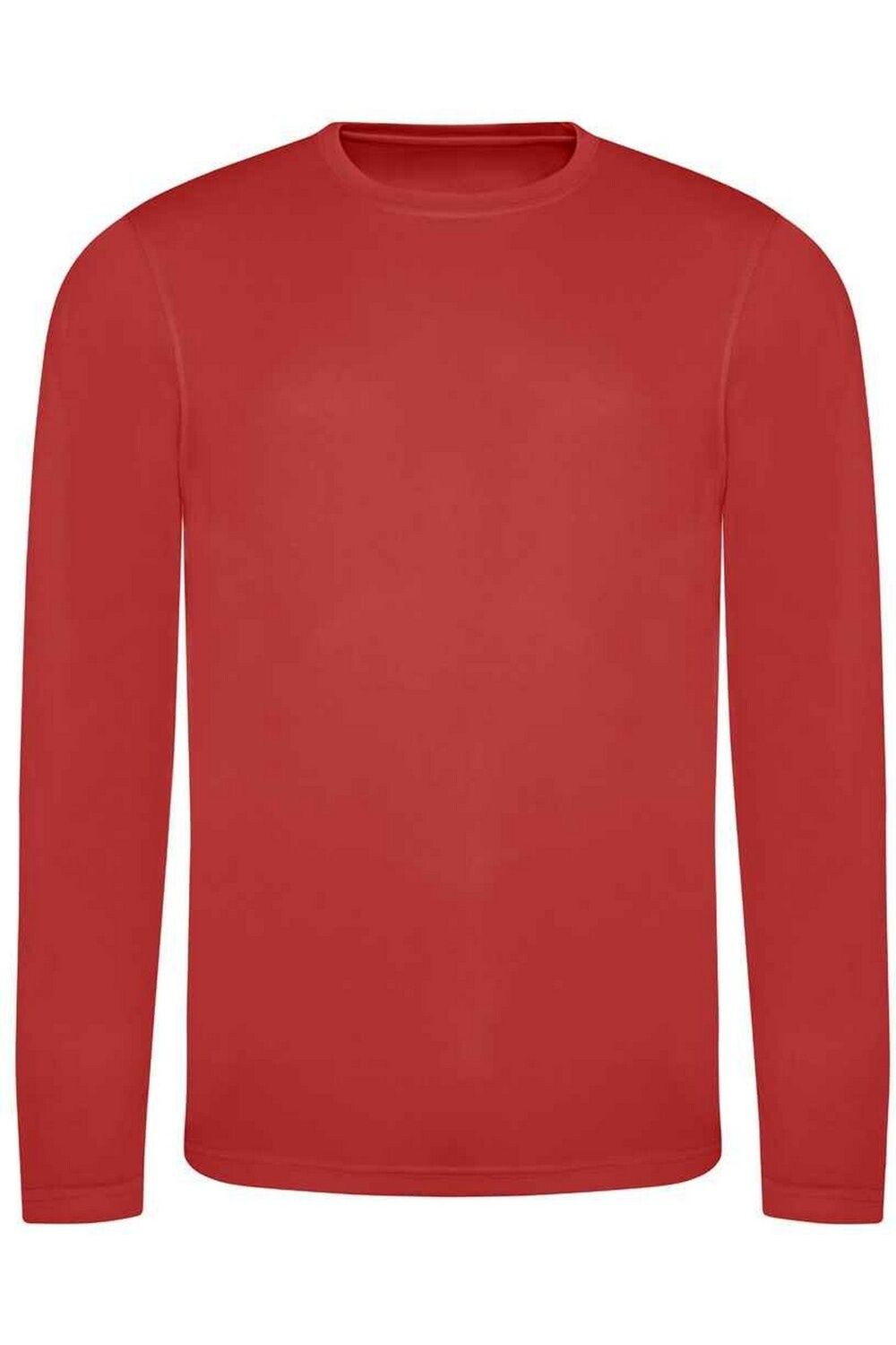 

Лонгслив AWDis Cool Moisture Wicking, красный