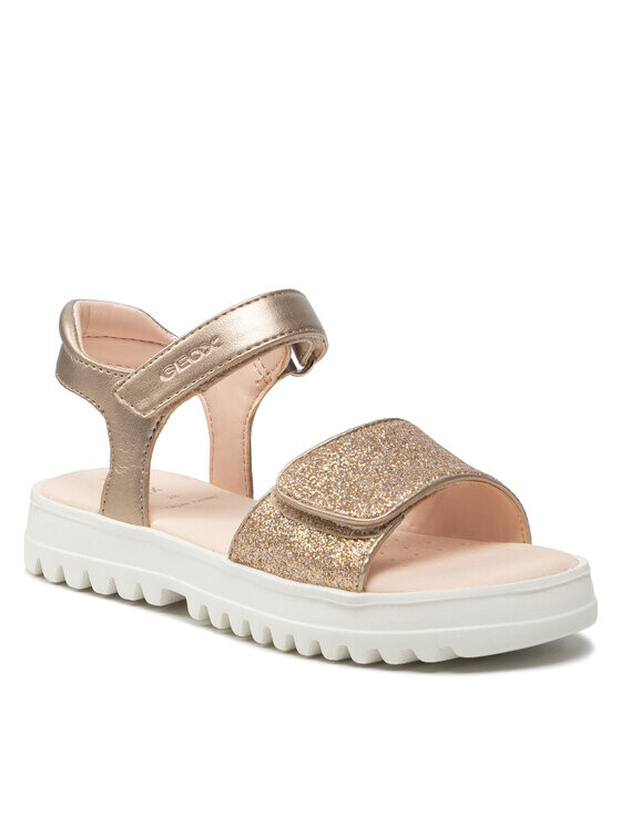 

Босоножки золотого цвета Geox, желтый