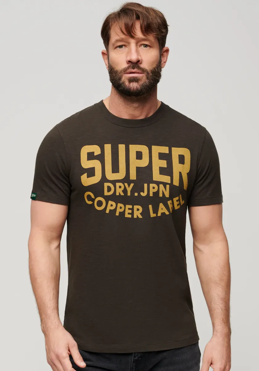 

Футболка Superdry "МЕДНАЯ ЭТИКЕТКА WORKWEAR TEE", черный