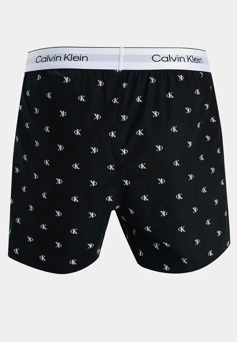 Трусы боксеры, 3 шт., слим, мужские Calvin Klein, мультиколор — фото 3